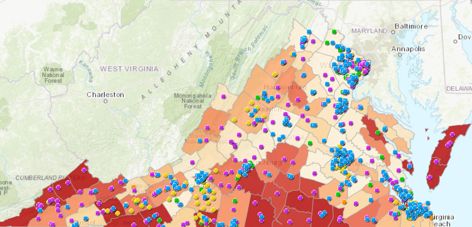 VA Child Care Map Project